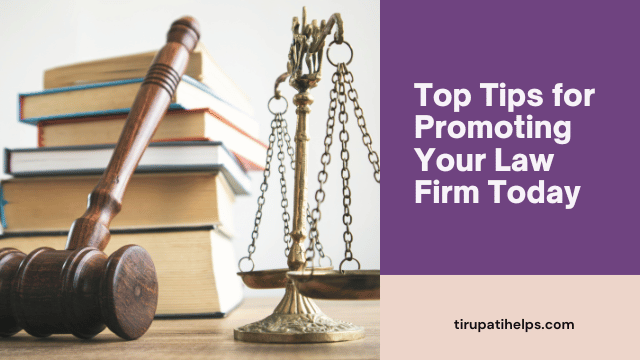 How To Promote Your Law Firm?