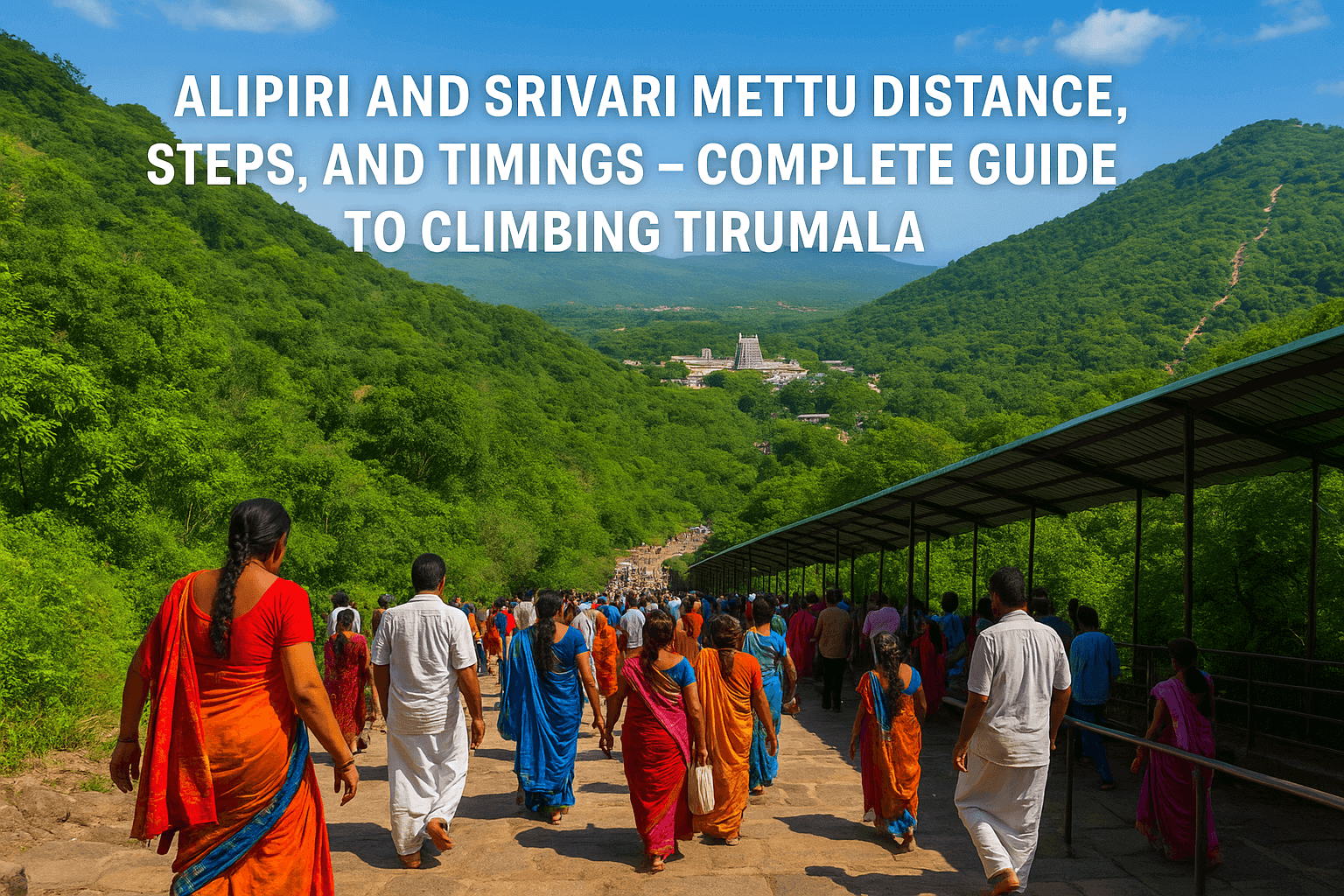 A Complete Guide to Climbing Tirumala: Alipiri Mettu & Srivari Mettu Distance, Steps, and Timings