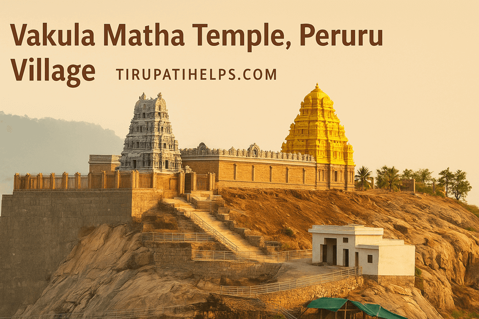 Vakula Matha Temple, Peruru Village – The Sacred Abode of Lord Venkateswara’s Mother