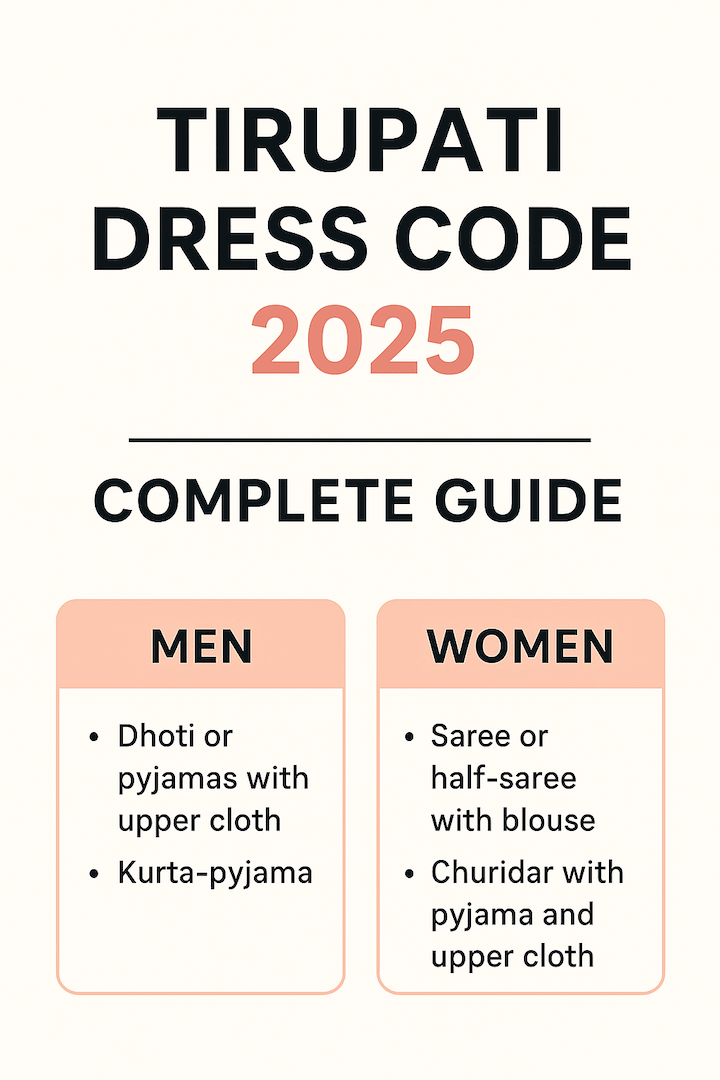 Tirumala Dress Code – Complete Guide for Devotees