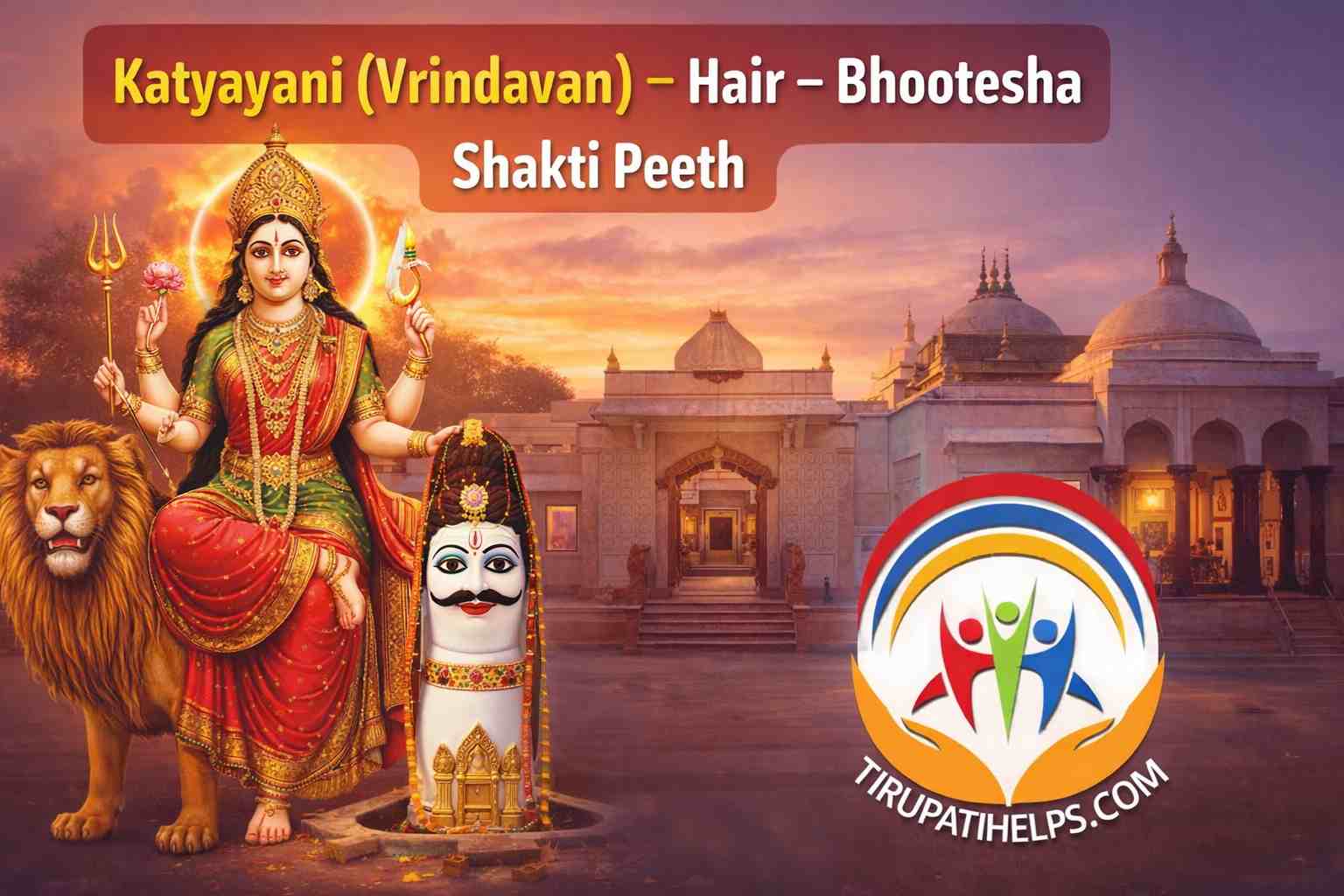 Katyayani Shakti Peeth Temple Vrindavan