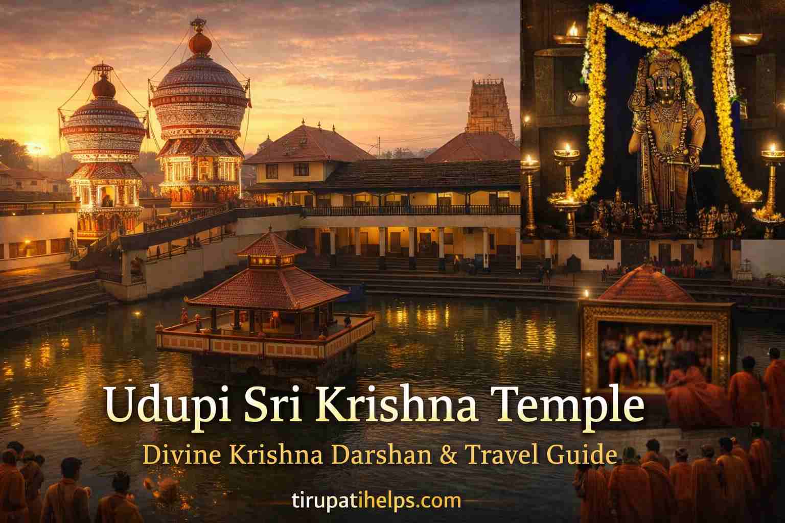 Udupi Sri Krishna Temple – A Divine Coastal Pilgrimage in Karnataka